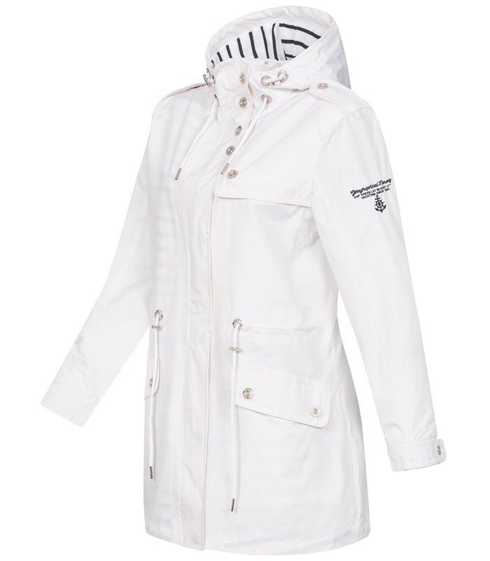 Geographical Norway Damen Mantel mit Kapuze D-462 