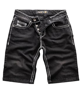 Herren Bermuda Shorts Hose Denim dicke Nähte Sommerhose Herrenshorts