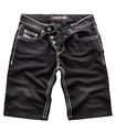 Herren Bermuda Shorts Hose Denim dicke Nähte Sommerhose Herrenshorts