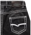 Herren Bermuda Shorts Hose Denim dicke Nähte Sommerhose Herrenshorts