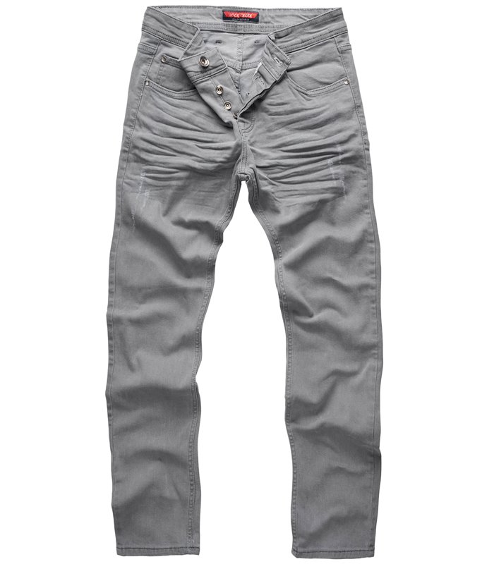 Rock Creek Herren Jeans Regular Fit Grau RC-2097