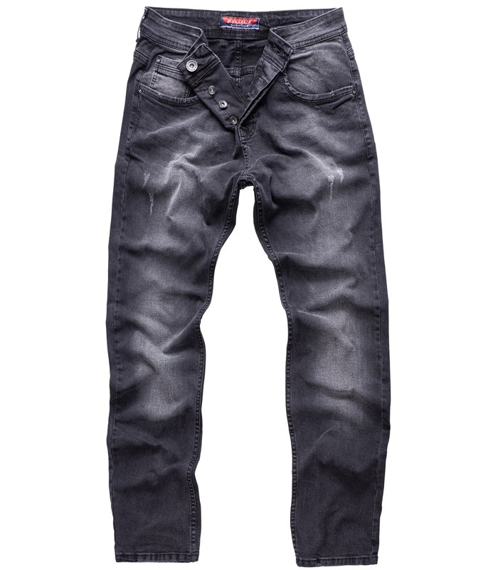 Rock Creek Herren Jeans Regular Fit Grau RC-2108