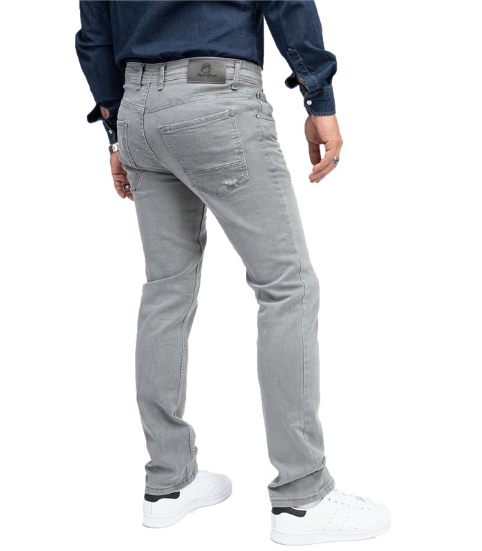 Rock Creek Herren Jeans Regular Fit Grau RC-2097