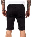 Rock Creek Herren Jeansshorts Slim Fit Schwarz RC-2209