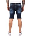 Rock Creek Herren Jeansshorts Slim Fit Dunkelblau RC-2216