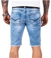 Rock Creek Herren Jeansshorts Slim Fit Hellblau RC-2207