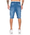 Herren Sweatshorts Denim-Style Blau H-108