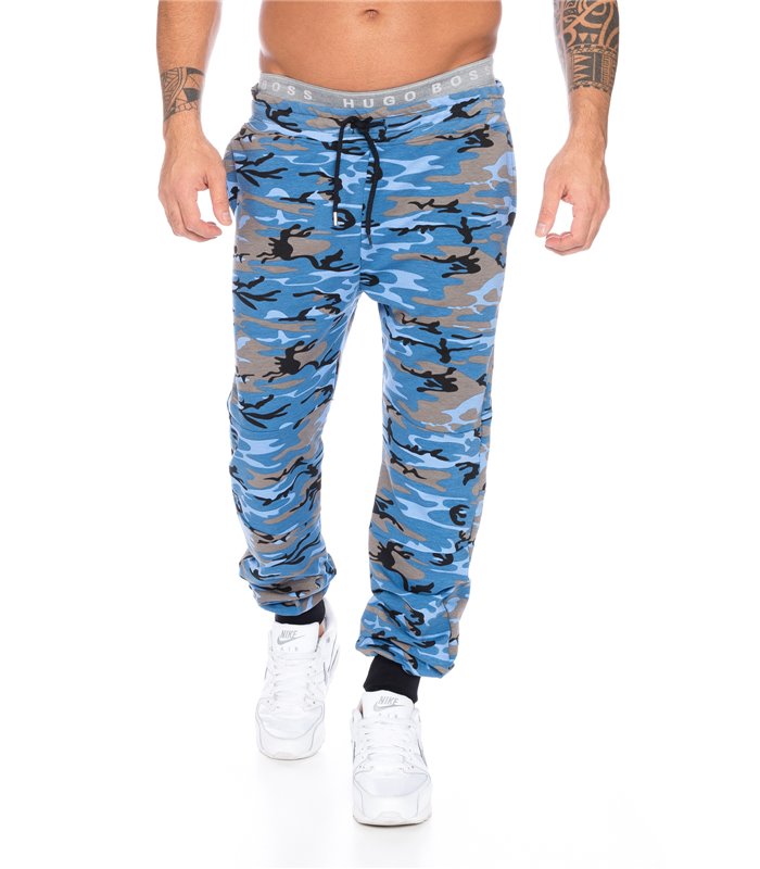 Herren Jogginghose Comfort Fit Camouflage RC-011