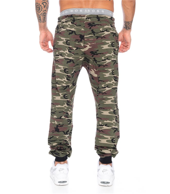 Herren Jogginghose Comfort Fit Camouflage RC-011