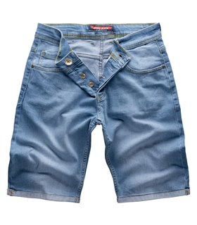 Rock Creek Herren Jeansshorts Stonewashed RC-2201