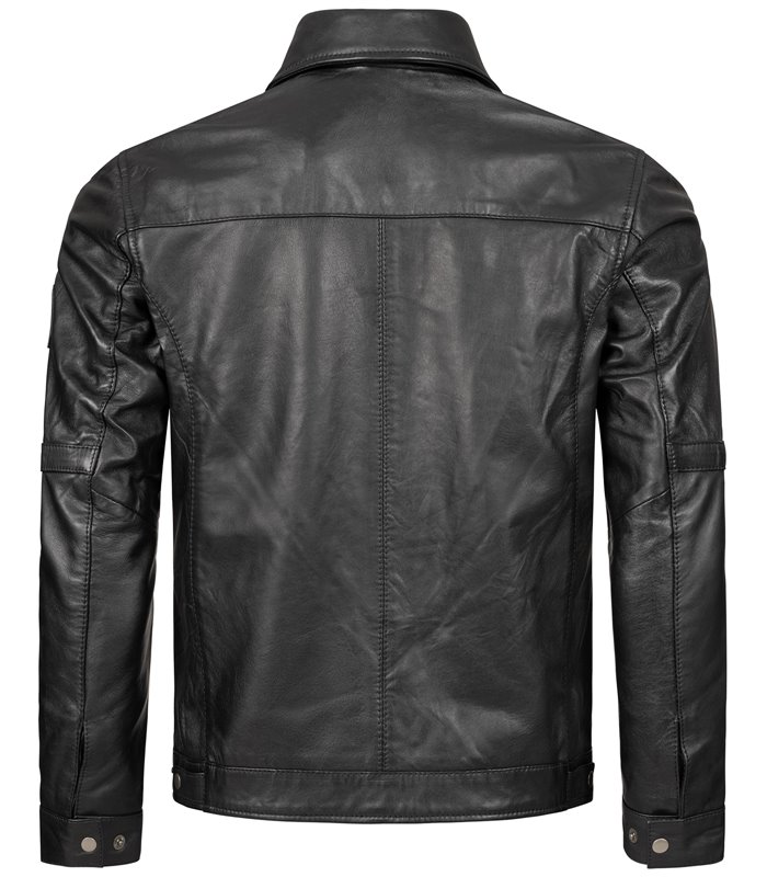 Rock Creek Herren Lederjacke Biker-Style H-289