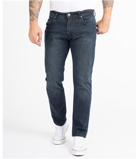 Indumentum Herren Jeans Regular Fit Blau IR-505