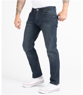 Indumentum Herren Jeans Regular Fit Blau IR-505