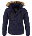 Geographical Norway Herren Winter Jacke Kunstfellkragen H-215