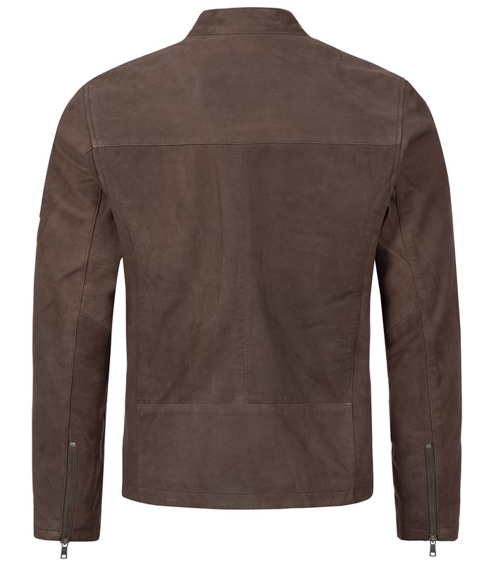 Rock Creek Herren Lederjacke Biker-Style H-290