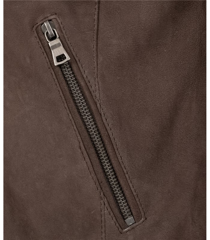 Rock Creek Herren Lederjacke Biker-Style H-290