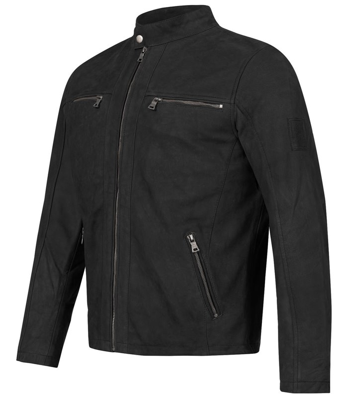 Rock Creek Herren Lederjacke Biker-Style H-290