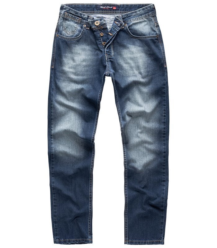 Rock Creek Herren Jeans Comfort Fit Blau RC-2343