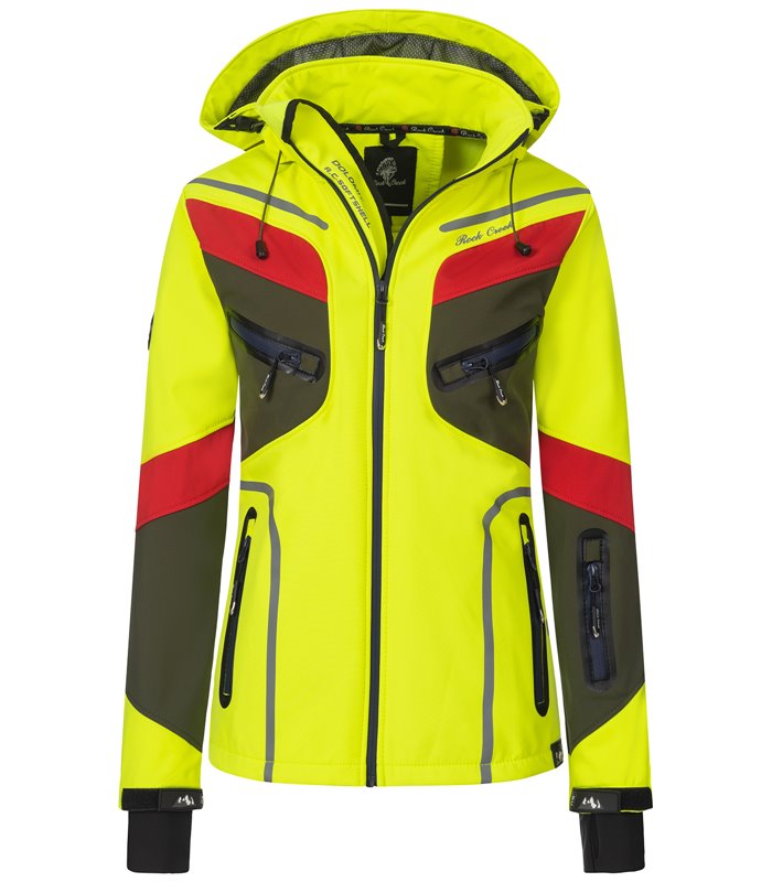 Rock Creek Damen Softshell Jacke Windbreaker D-465