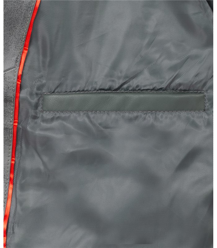 Rock Creek Herren Lederjacke Biker-Style H-182