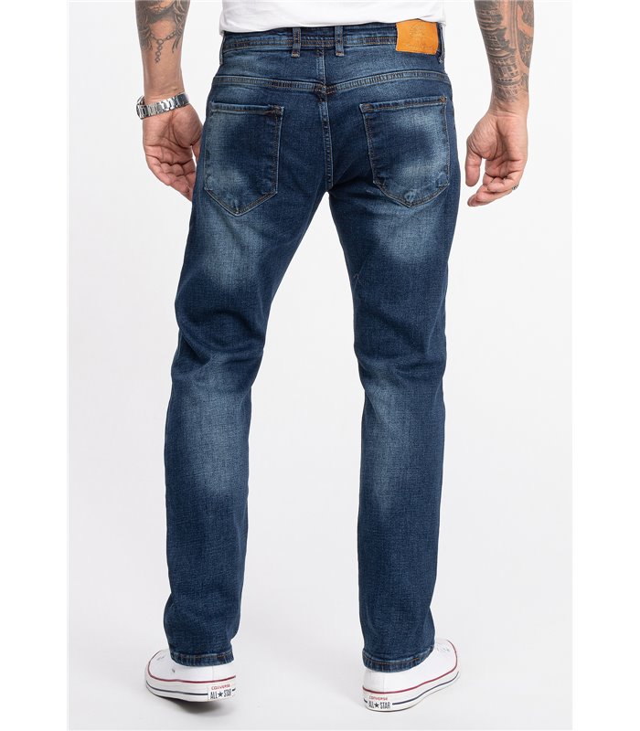Rock Creek Herren Jeans Regular Fit Blau RC-2281