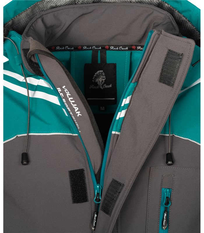 Rock Creek Herren Softshell Jacke Windbreaker H-312 