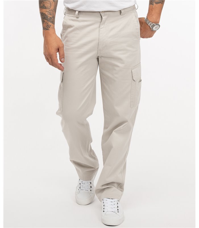Rock Creek Herren Hose Comfort Fit Hellgrau H-366