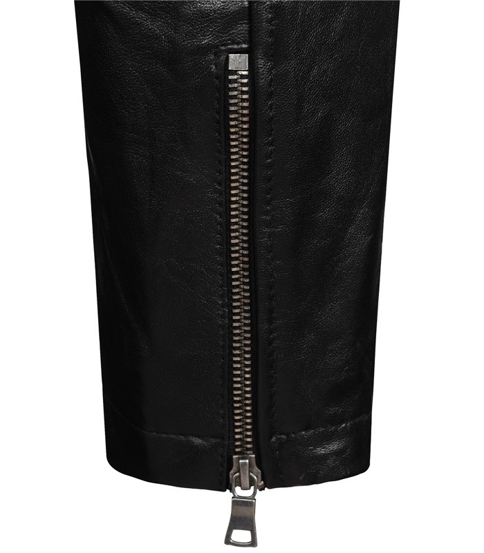 Rock Creek Herren Ledermantel H-343