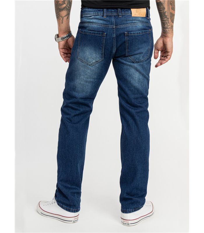 Rock Creek Herren Jeans Comfort Fit Blau RC-3120