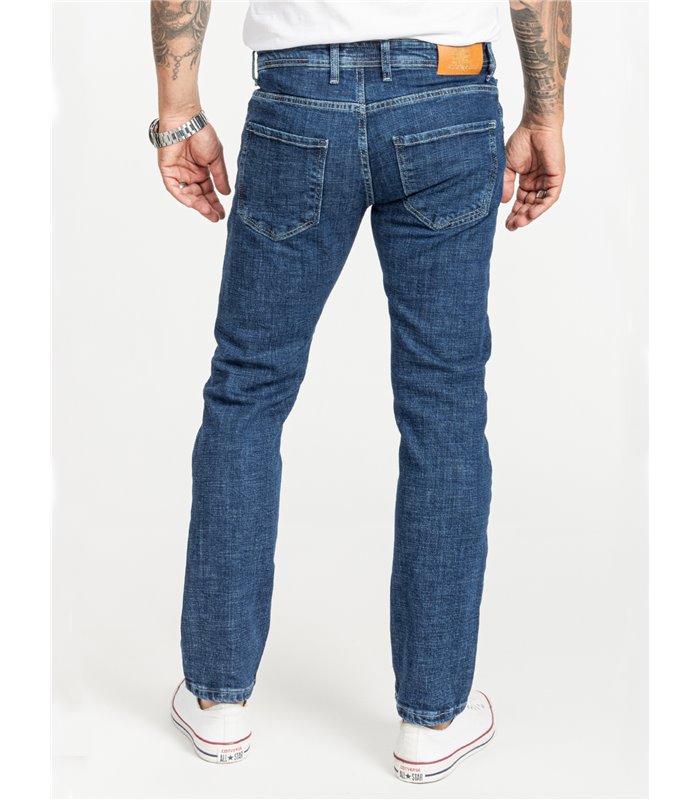 Rock Creek Herren Jeans Regular Fit Blau RC-2407