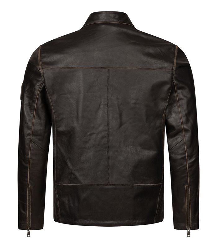 Rock Creek Herren Lederjacke H-351