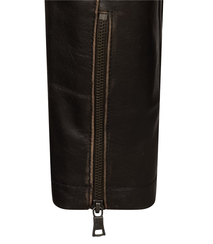 Rock Creek Herren Lederjacke H-351