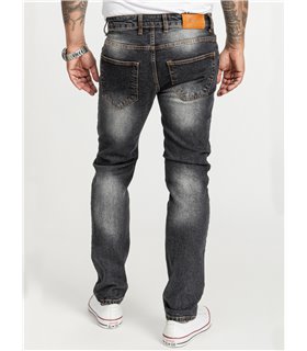 Rock Creek Herren Jeans Regular Fit Dunkelgrau RC-2404