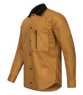 Rock Creek Herren Hemd mit Teddyfellkragen H-368 