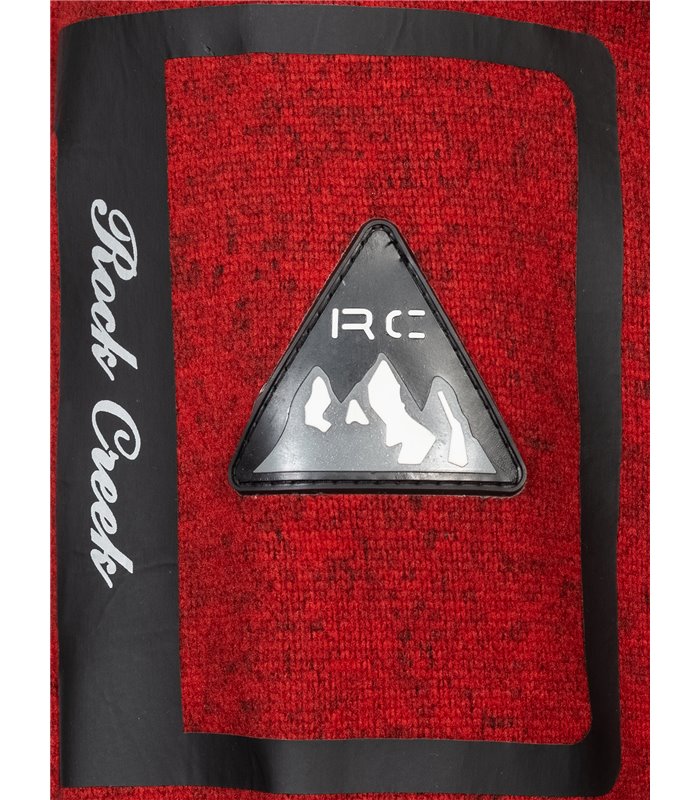 Rock Creek Herren Fleecejacke Melange Fleece H-367 