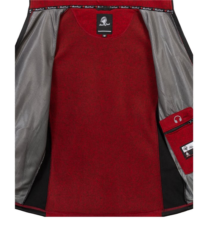 Rock Creek Herren Fleecejacke Melange Fleece H-367 