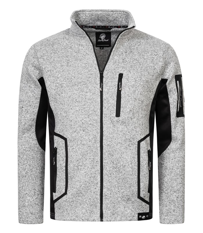 Rock Creek Herren Fleecejacke Melange Fleece H-367 