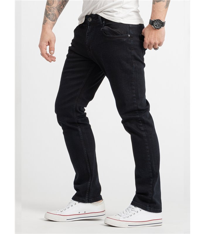 Rock Creek Herren Jeans Regular Fit Dunkelblau RC-2417