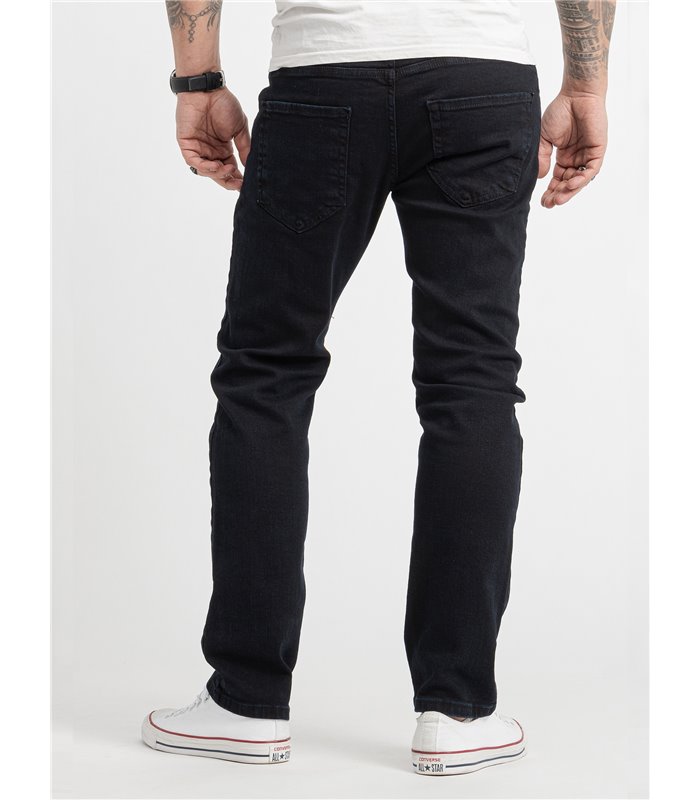 Rock Creek Herren Jeans Regular Fit Dunkelblau RC-2417