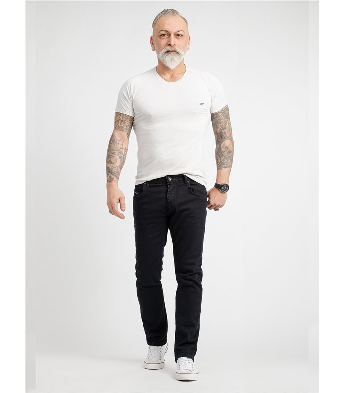 Rock Creek Herren Jeans Regular Fit Dunkelblau RC-2417