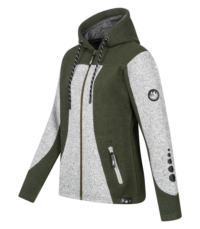 Rock Creek Damen Fleecejacke Melange Fleece D-504