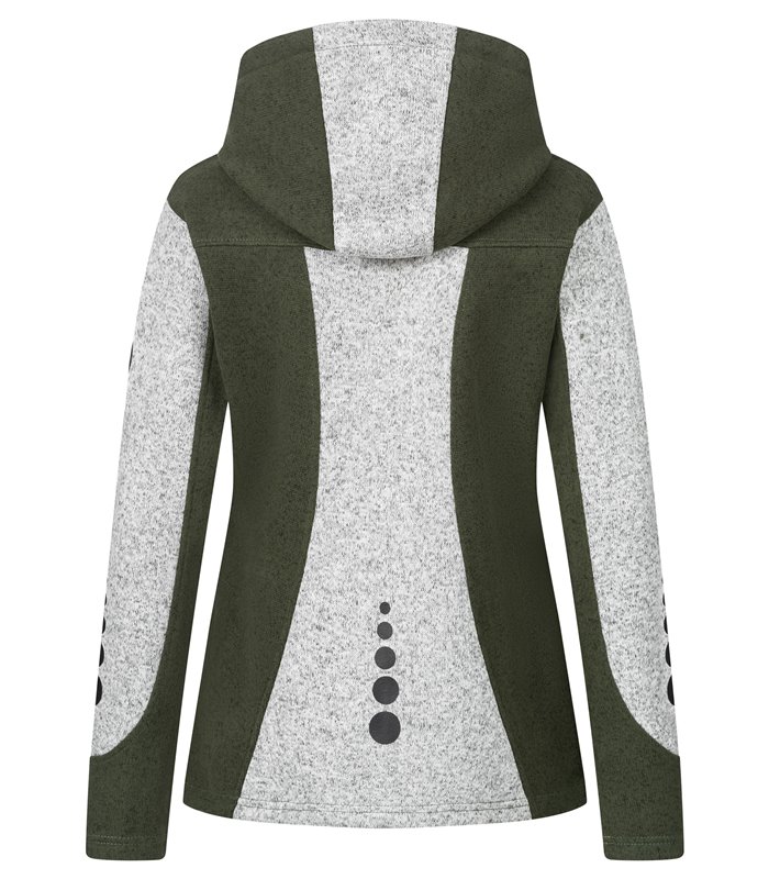 Rock Creek Damen Fleecejacke Melange Fleece D-504