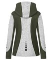 Rock Creek Damen Fleecejacke Melange Fleece D-504 