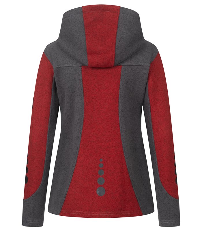 Rock Creek Damen Fleecejacke Melange Fleece D-504