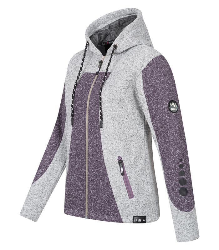 Rock Creek Damen Fleecejacke Melange Fleece D-504