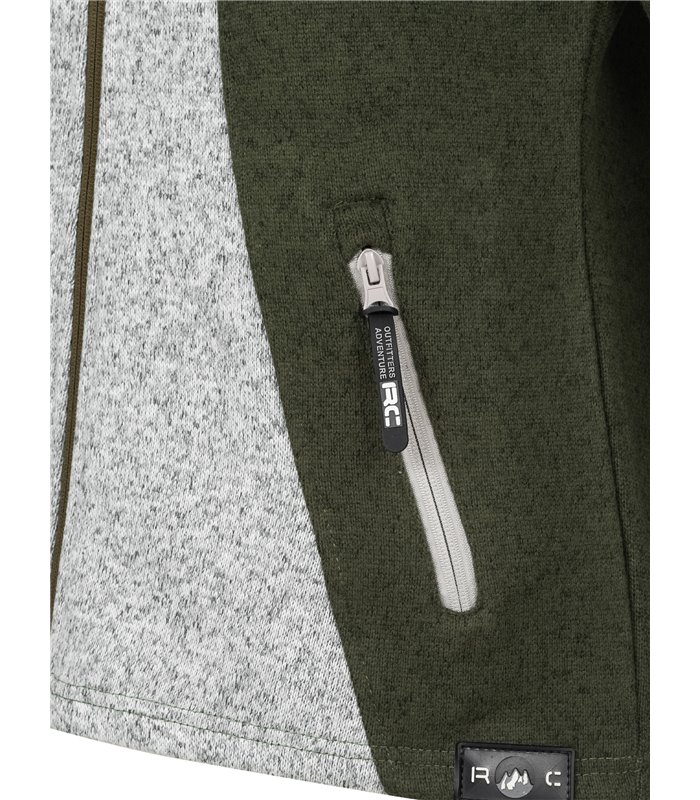Rock Creek Damen Fleecejacke Melange Fleece D-504
