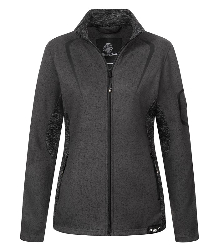 Rock Creek Damen Fleecejacke Melange Fleece D-505