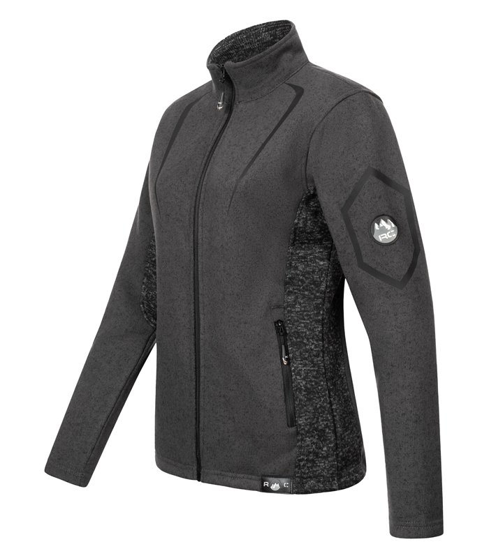 Rock Creek Damen Fleecejacke Melange Fleece D-505