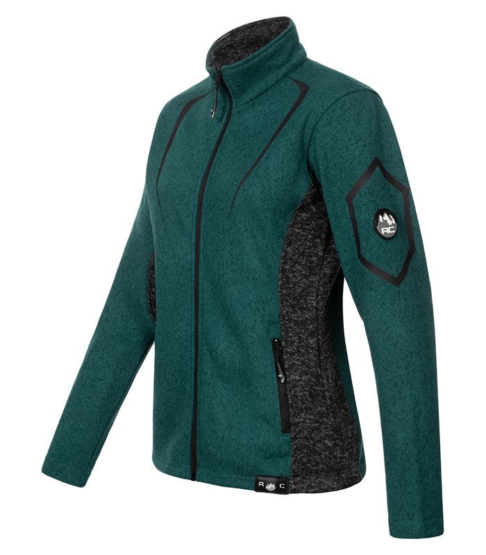 Rock Creek Damen Fleecejacke Melange Fleece D-505