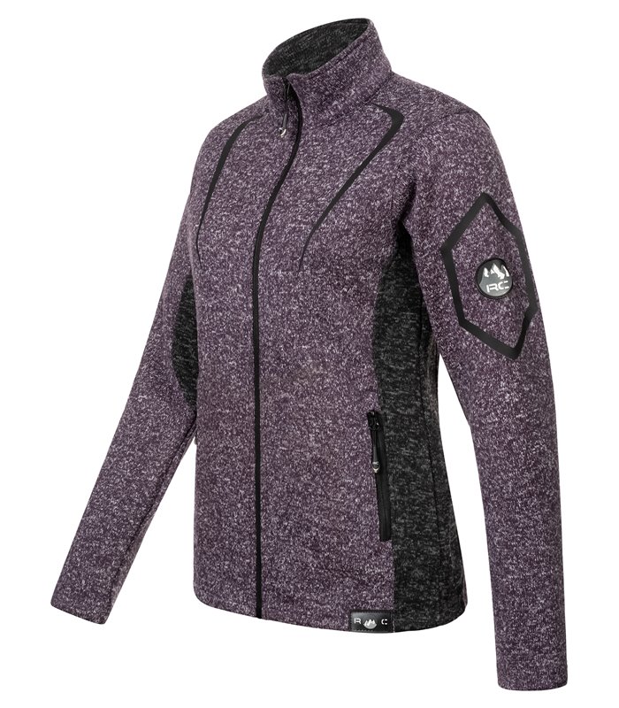 Rock Creek Damen Fleecejacke Melange Fleece D-505